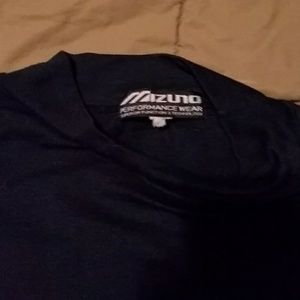 Long sleave half turtle neck mens tee